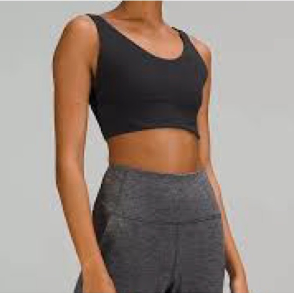 Lululemon Align Ribbed Bra *Light Support, A/B Cup
Black / Black